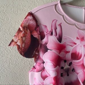 ted baker seeana splendour skater dress